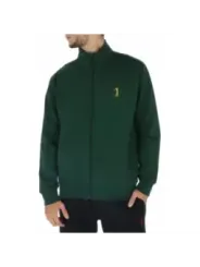 Grüne Golfjacke mit Reißverschluss