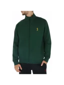 Grüne Golfjacke mit Reißverschluss