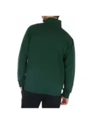 Dunkelgrüner Golf-Warm-up-Pullover