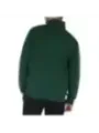 Dunkelgrüner Golf-Warm-up-Pullover