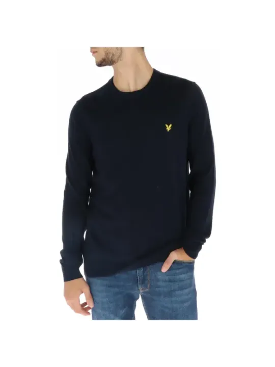 Dunkelblaue Lyle & Scott Pullover