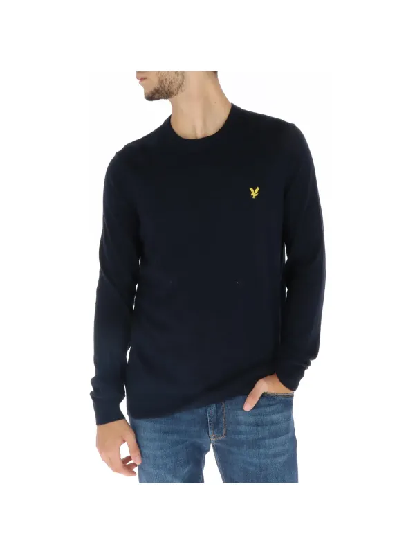Dunkelblaue Lyle & Scott Pullover