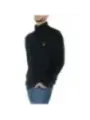 Navy Lyle & Scott Stehkragenpullover