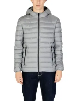Leichte graue Gianni Lupo Pufferjacke
