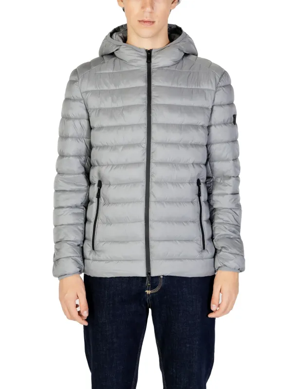 Leichte graue Gianni Lupo Pufferjacke