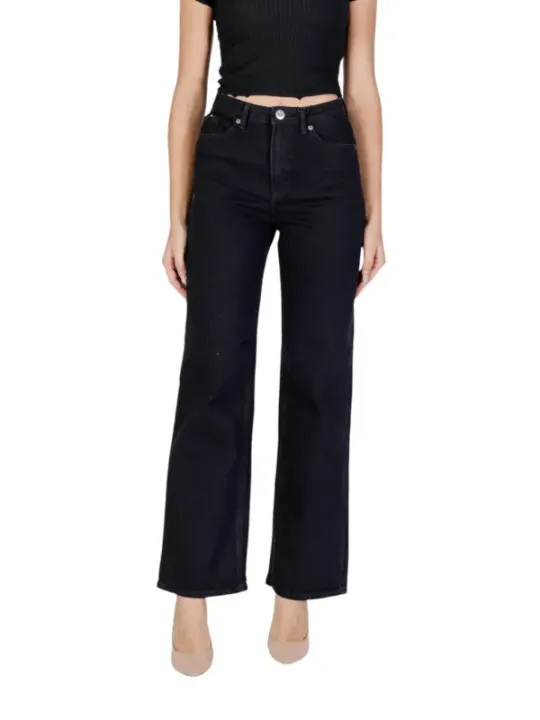 Schwarze Straight-Leg Vero Moda Jeans