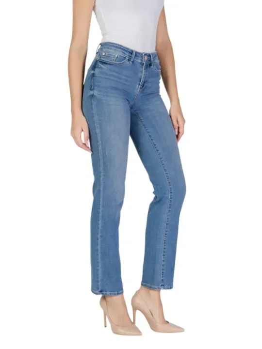 Helle Jeans mit geradem Schnitt