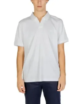 Calvin Klein V-Neck Baumwoll-Polohemd