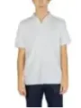 Calvin Klein V-Neck Baumwoll-Polohemd