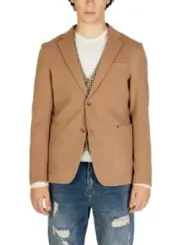 Tan Herren Blazer klassischer Stil