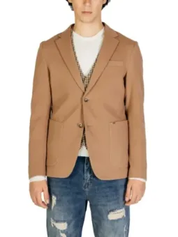 Tan Herren Blazer klassischer Stil