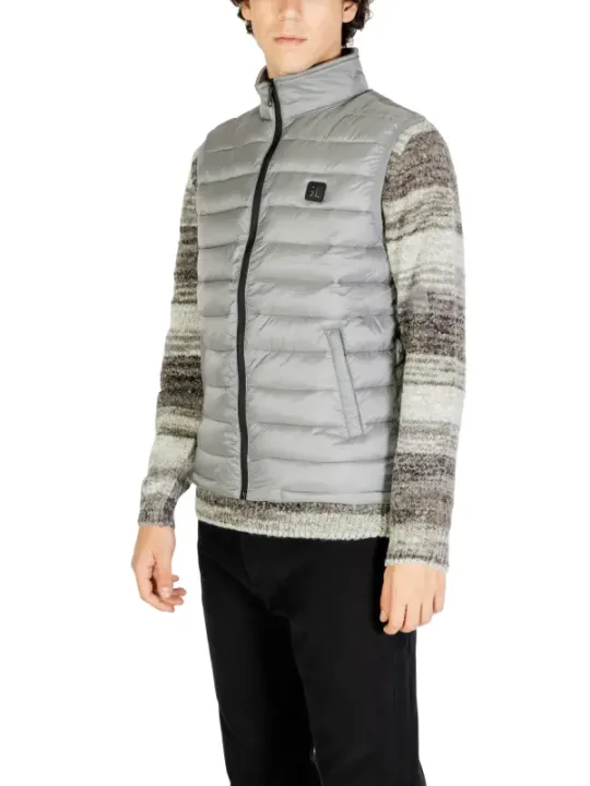 Graue gesteppte Daunenweste Gianni Lupo