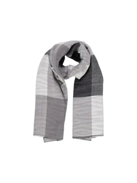 Mehrfarbiger gestreifter Schal Pieces 477580