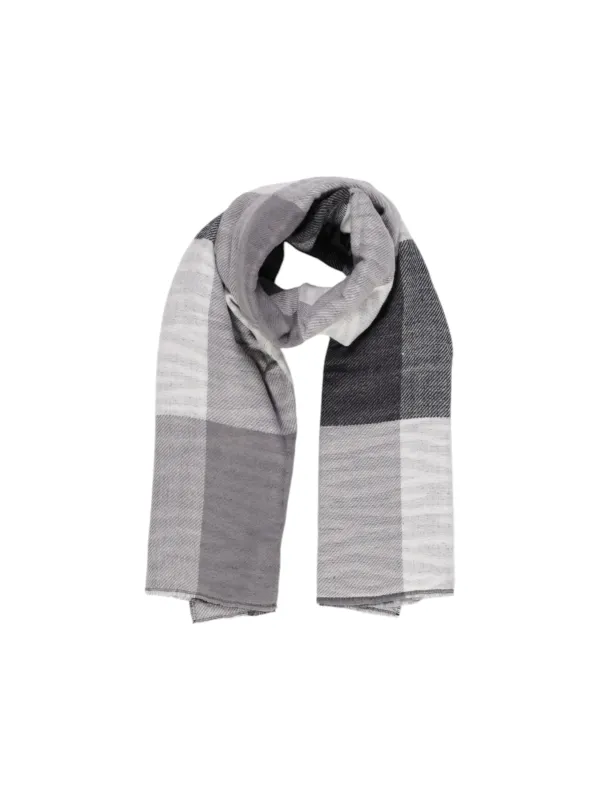 Mehrfarbiger gestreifter Schal Pieces 477580