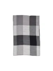 Schachbrettmuster Schal mit Streifen