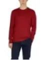 Roter Pullover lockere Passform Calvin Klein