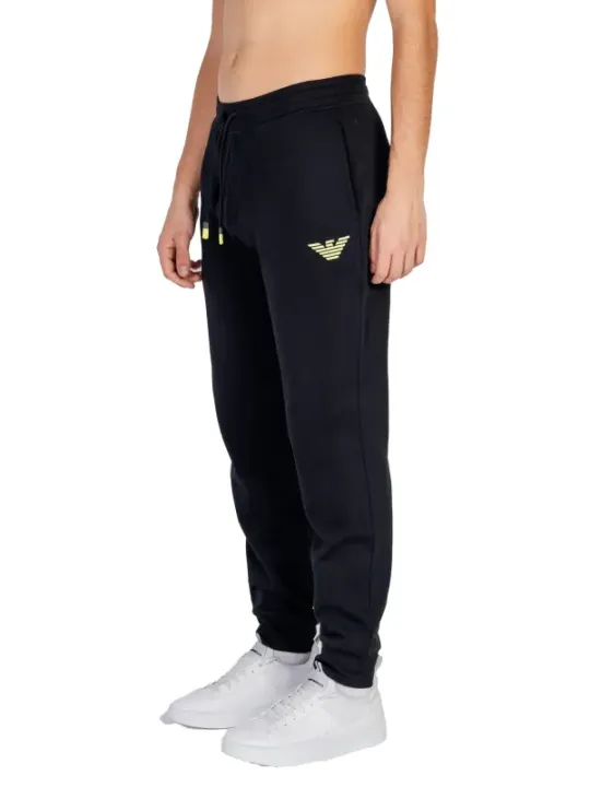 Schwarze Armani Trainingshose mit Logo