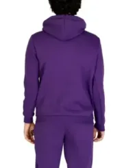 Lila Kapuzenpullover und Jogginghose Set