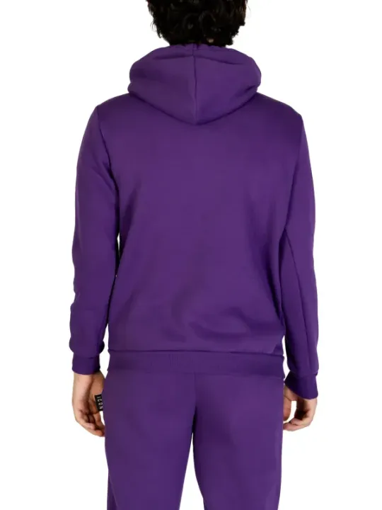 Lila Kapuzenpullover und Jogginghose Set