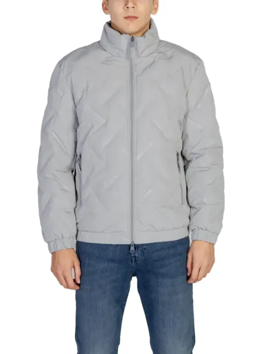 Leichte graue gesteppte Pufferjacke Antony Morato
