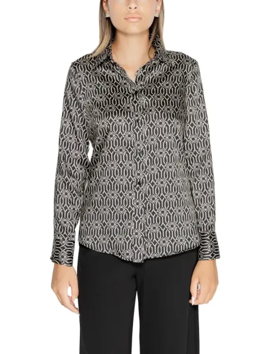 Rinascimento 477316 Bluse schwarz weiß