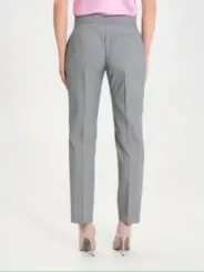 Rinascimento graue Damen Stoffhose modern