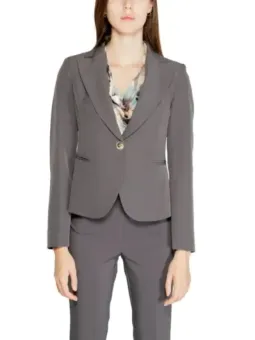 Taupe Rinascimento Blazer, elegante Frau
