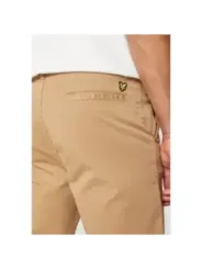 Schwarze Flanell Chinos von Lyle & Scott