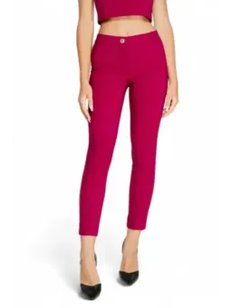 Fuchsia Cropped-Top und Leggings