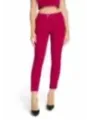 Fuchsia Cropped-Top und Leggings
