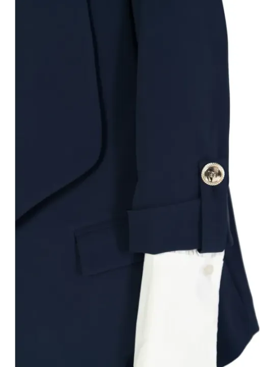 Marinewolle Rinascimento formeller Blazer