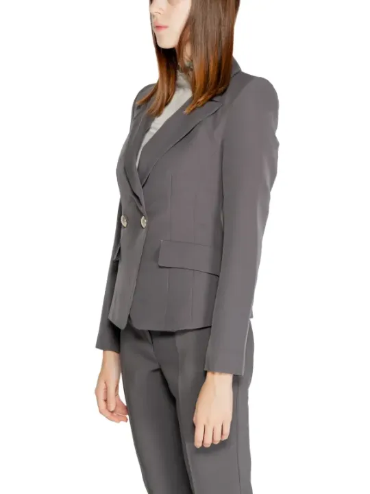 Graues Rinascimento Zweiteiler Anzug Frau