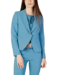 Helles blaues Damenanzug-Set