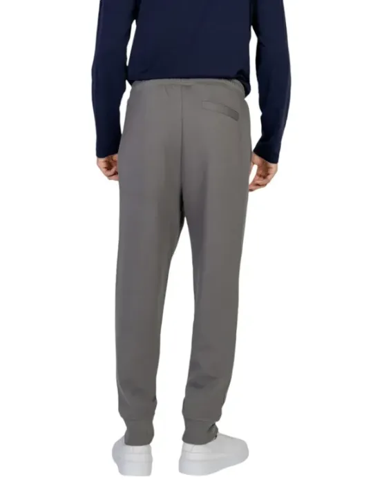 Graue Boss Hosen mit Bündchen