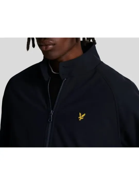 Schwarze Lyle & Scott Zip-Jacke