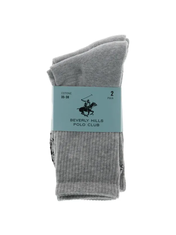 Graue Beverly Hills Polo Club Socken