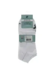 Weiße Socken mit Paisley-Muster