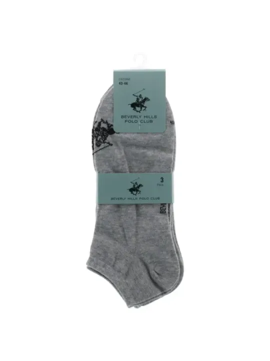 Graue Beverly Hills Polo Club Socken