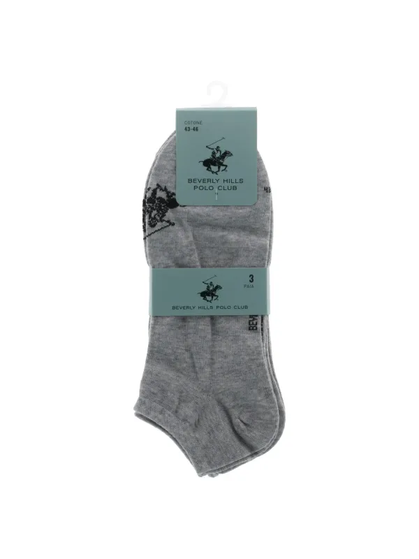 Graue Beverly Hills Polo Club Socken