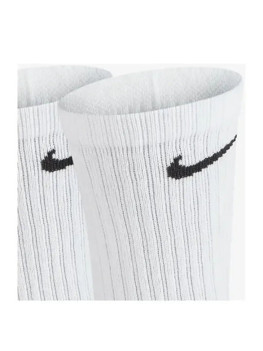 Weiße Nike-Sportsocken mit Logo