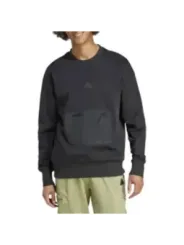 Graues Adidas-Sweatshirt mit Logo