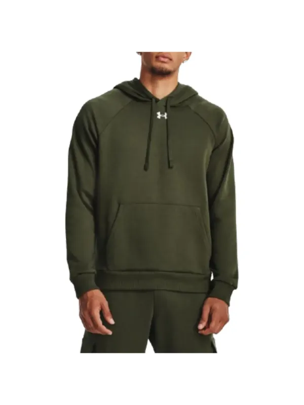 Olivgrüner Under Armour Trainingsanzug Hoodie