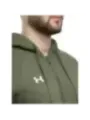 Olivgrüner Under Armour Reißverschluss-Kapuzenpullover