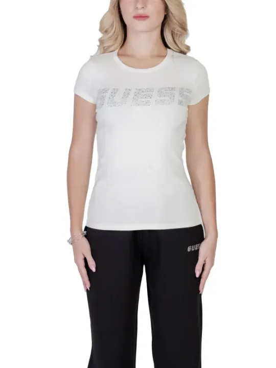 Guess Logo T-Shirt schwarze Hose