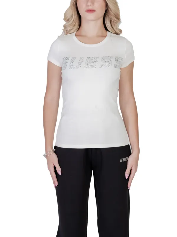 Guess Logo T-Shirt schwarze Hose