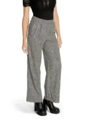 Leichte graue Damen Stoffhose Vila