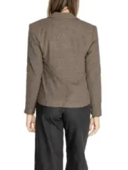 Herringbone-Tweed-Blazer, Rückenansicht