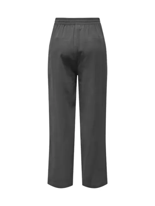 Dunkle graue Damen-Stoffhose klassisch