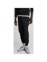 Schwarze Lyle & Scott Jogginghose