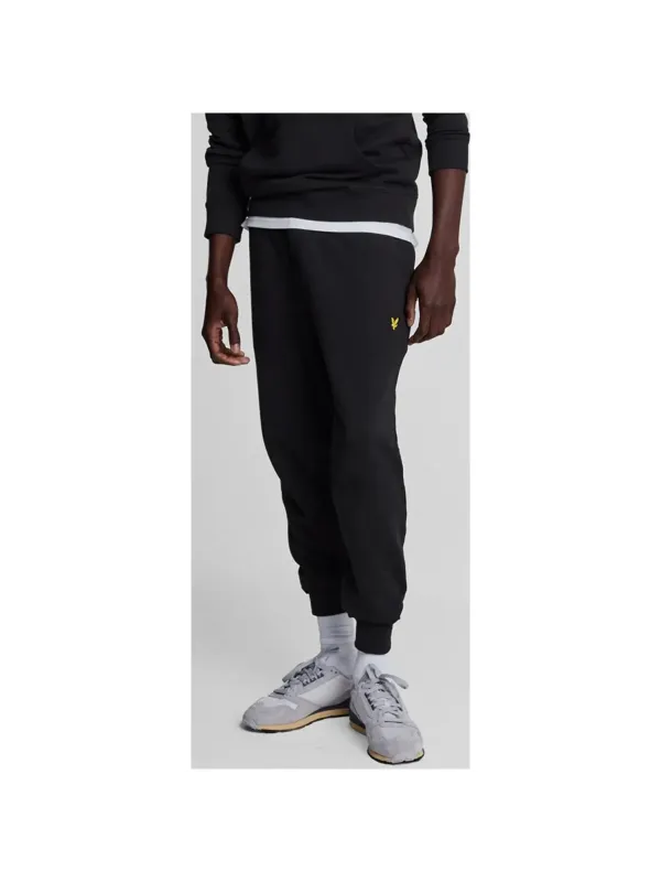 Schwarze Lyle & Scott Jogginghose